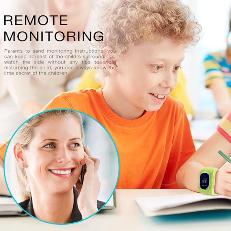  Russische GPS Lage Fernbedienung Passometer Armbanduhr Kinder Smart Uhr Tragbare Gerät Kompatibel F