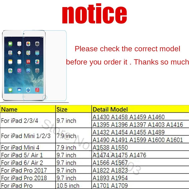 Закаленное стекло для Apple iPad Air 2 1 защитная пленка на экран 2018 2017 9 7 дюймов