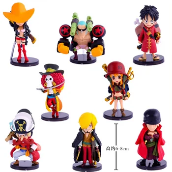

9 pcs/set Cartoon Action Figures 6-8CM Figure Collectible Toys Action Figure Collectible Brinquedos Kids Model Toys