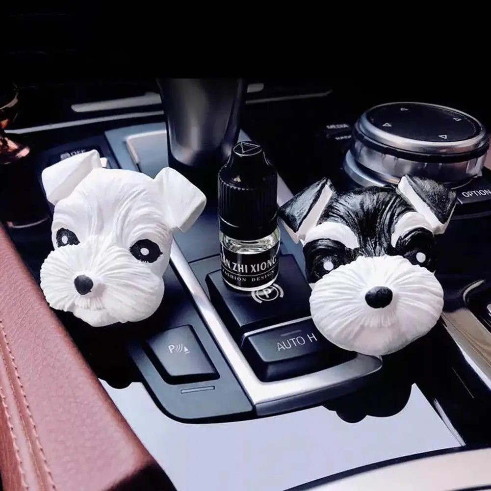 

Lovely Dog Head Car Air Outlet Freshener Perfume Clip Fragrance Diffuser Decor
