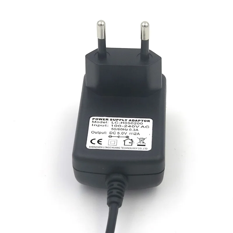 5 В 2A стены Зарядное устройство AC/DC адаптер Питание AC 100 240 США/EU/UK разъем 5.5x2.1 мм для
