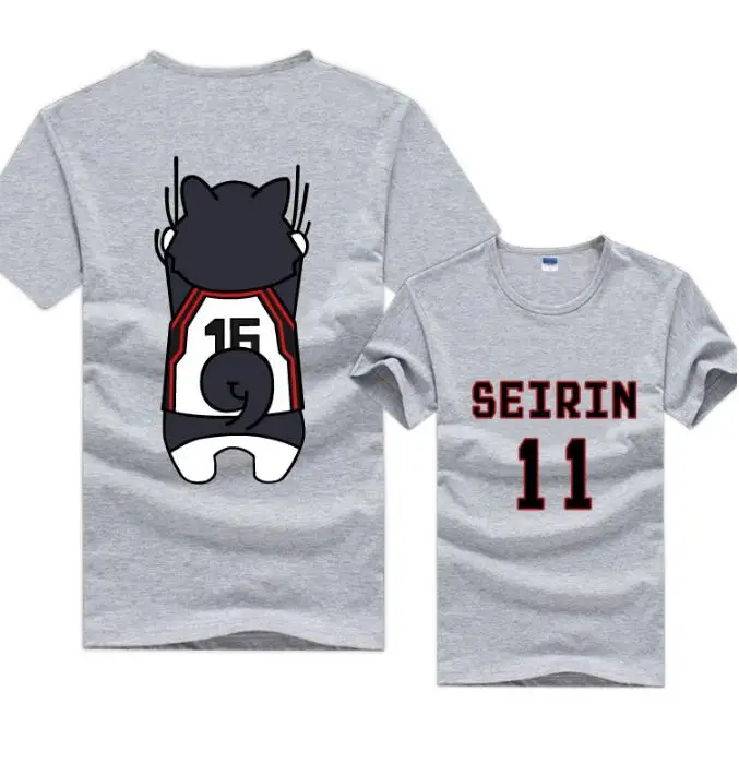 Kuroko Tetsuya корзина Kagami Taiga Aida Riko хлопок Sonoda Umi футболка|t shirt|tee teetee shirt |