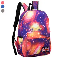 Звездное небо узор походный рюкзак унисекс Для женщин Для мужчин холст рюкзаки рюкзак повседневный школьный рюкзак для девочек и