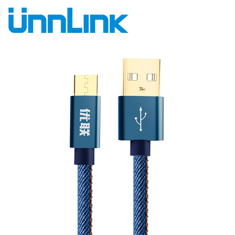 Unnlink USB C 3,1 usb type C кабель a кабель для быстрой зарядки и передачи данных джинсовый Плетеный для P20 mate 20 Galaxy S8 S9 redmi