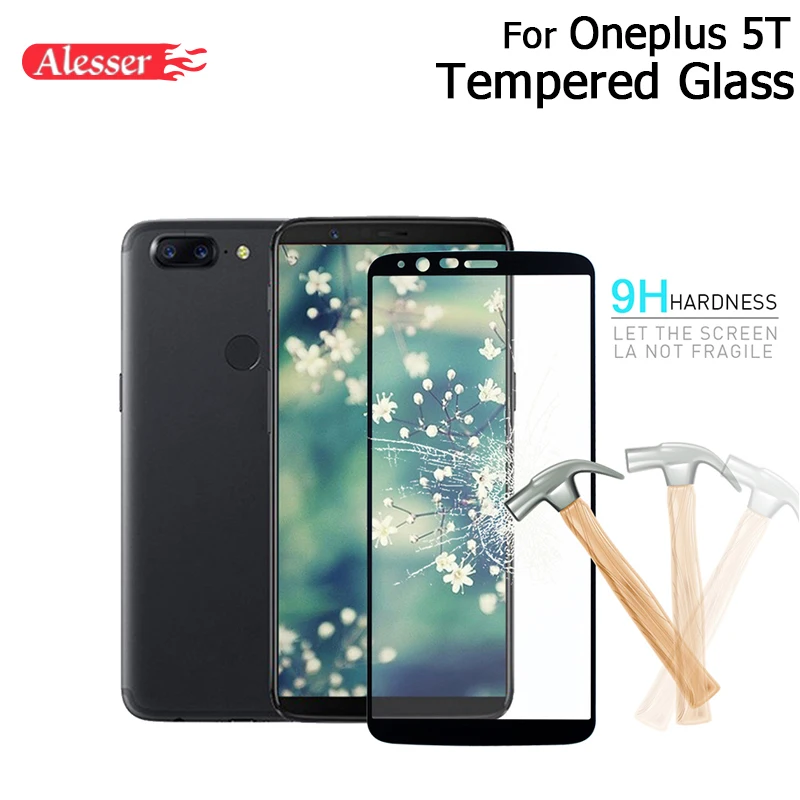 Для Oneplus 5T Премиум Закаленное стекло пленка 6 01 &quotУстойчивая к царапинам Защитная