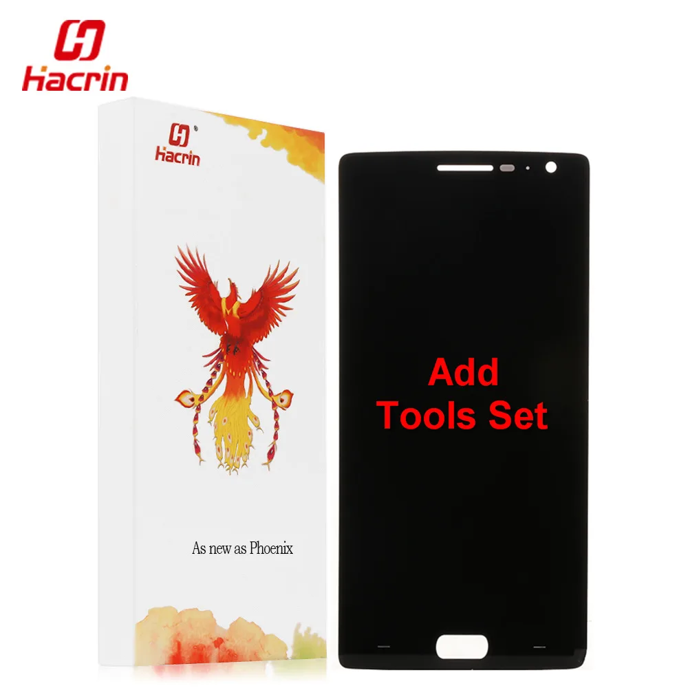 Oneplus Two LCD Display Touch Screen 100 Original Digitizer Assembly Replacement Accessories For Mobile Phone Free