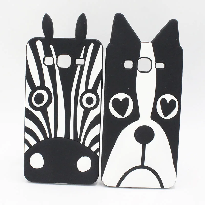 

Cute Zebra Dog Soft Silicone Fundas For Samsung Galaxy J7 Prime J710 J5 J510 J3 J320 J1 A3 A5 A7 2016 SM-A510F Phone Cases Cover