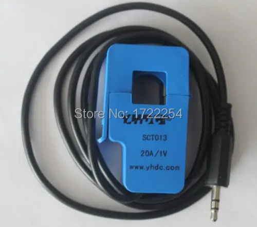 

FREE SHIPPING AC current sensor SCT-013-020 20A Non-invasive Split Core Current Transformer