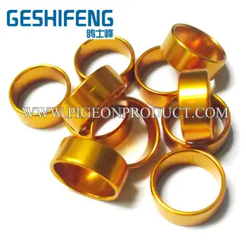 

high -quality colorful Free shipping 200pcs Aluminum rings for sell