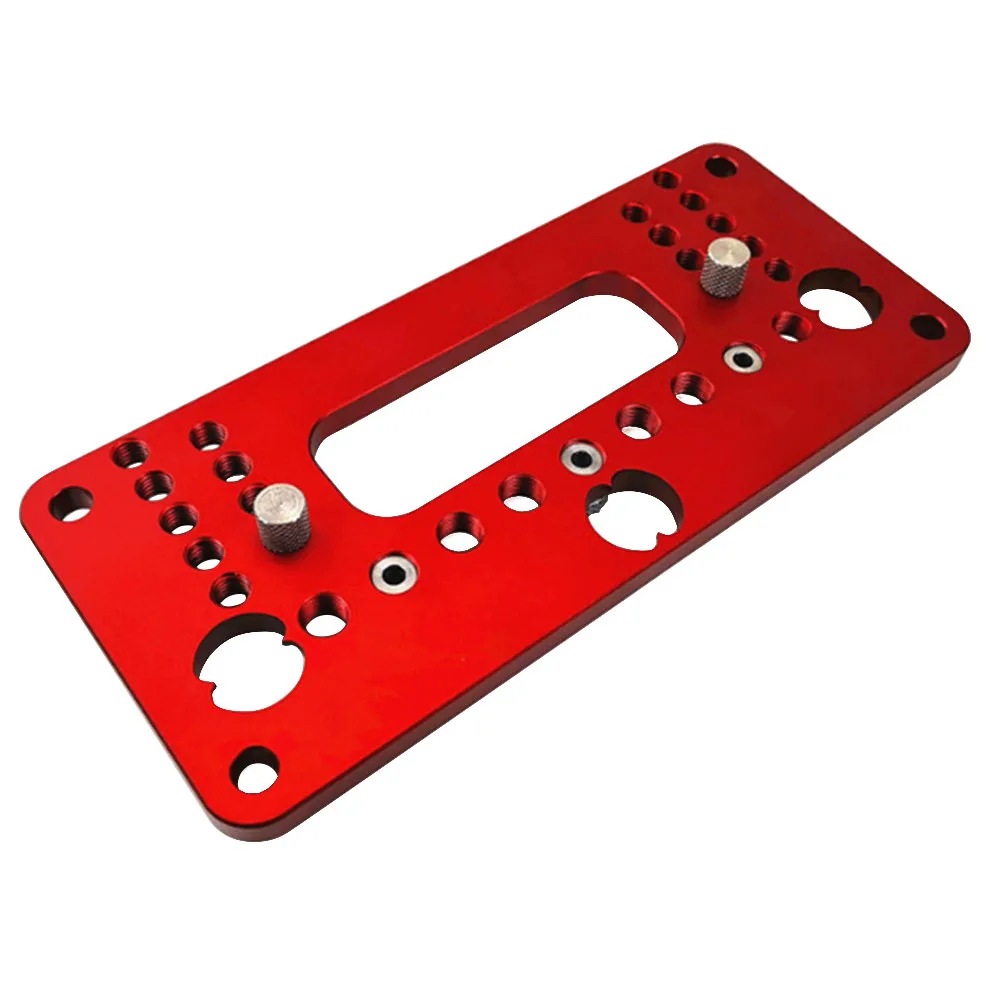 

Wardrobe Door Cabinet Positioner Punch Locator Drill Guide Woodworking Tool