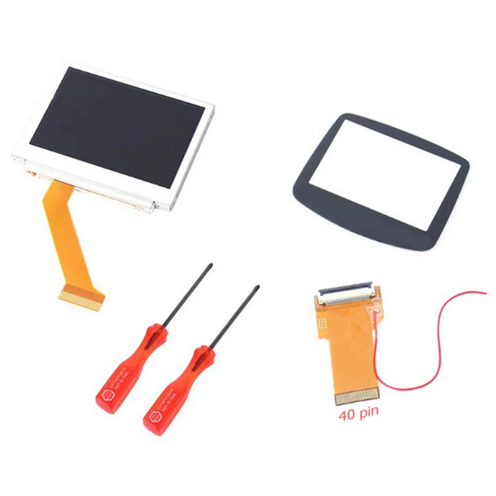 

Replacement 32Pin 40 Pin Cable For Nintend GB Advance MOD LCD Screen Display Backlight adapter for GBA SP AGS-101 Backlit