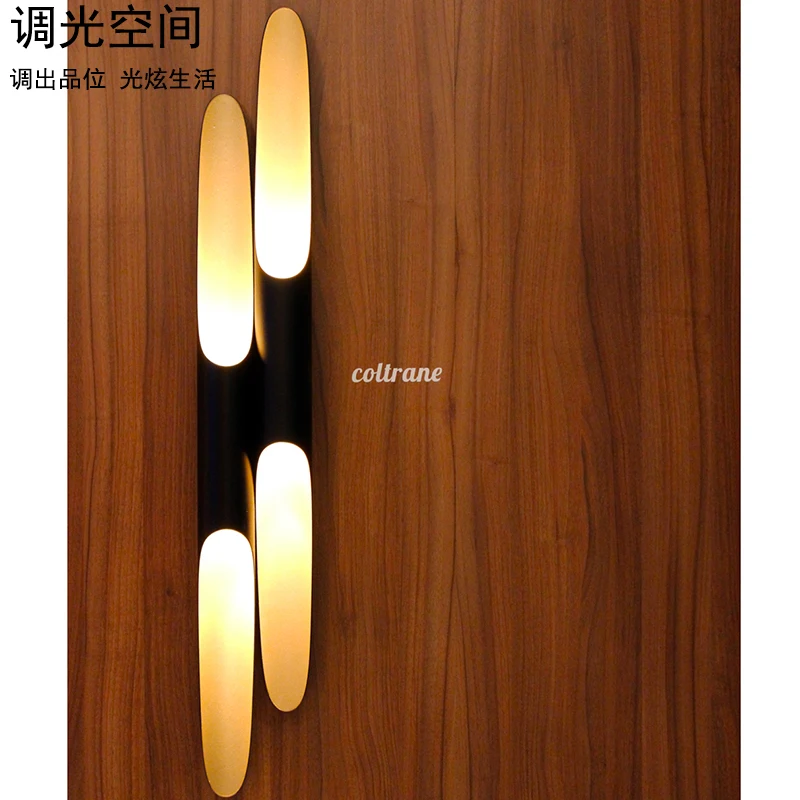 

Delightfull design Coltrane Coltrane aluminum cone tube wall lamp sitting room corridor hotel bedroom wall lamp