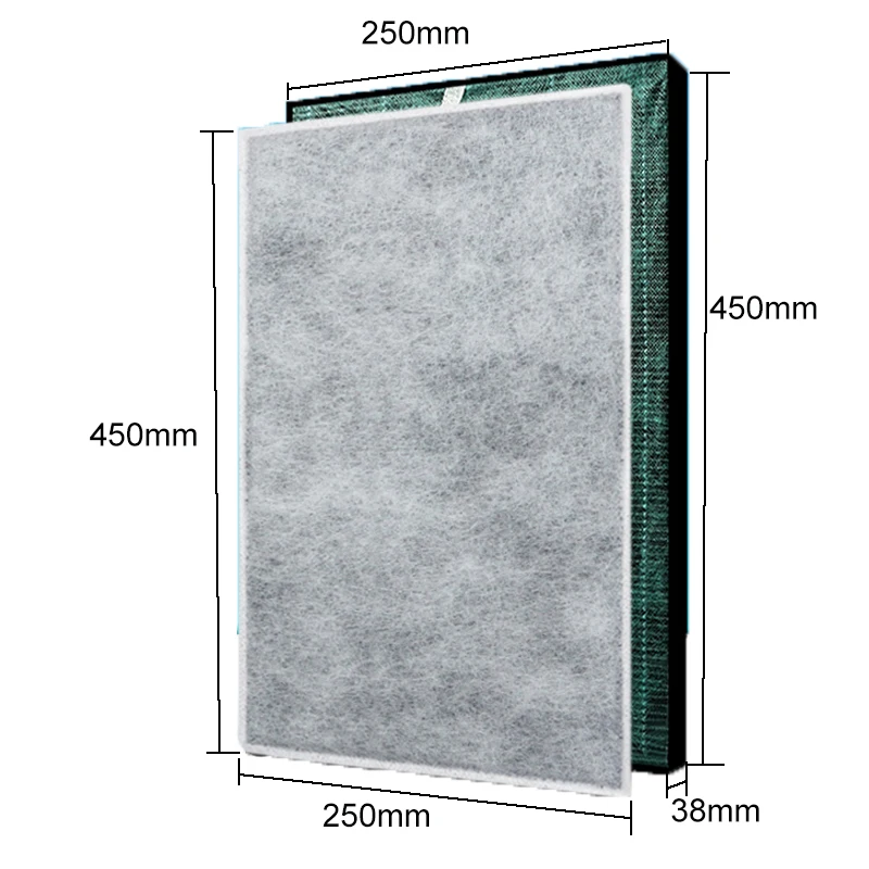 

FZ-380HFS HEPA filter cleaner parts+ FZ-C150VFS formaldehyde filters for KC-Z380SW KC-C150SW composite air purifier parts