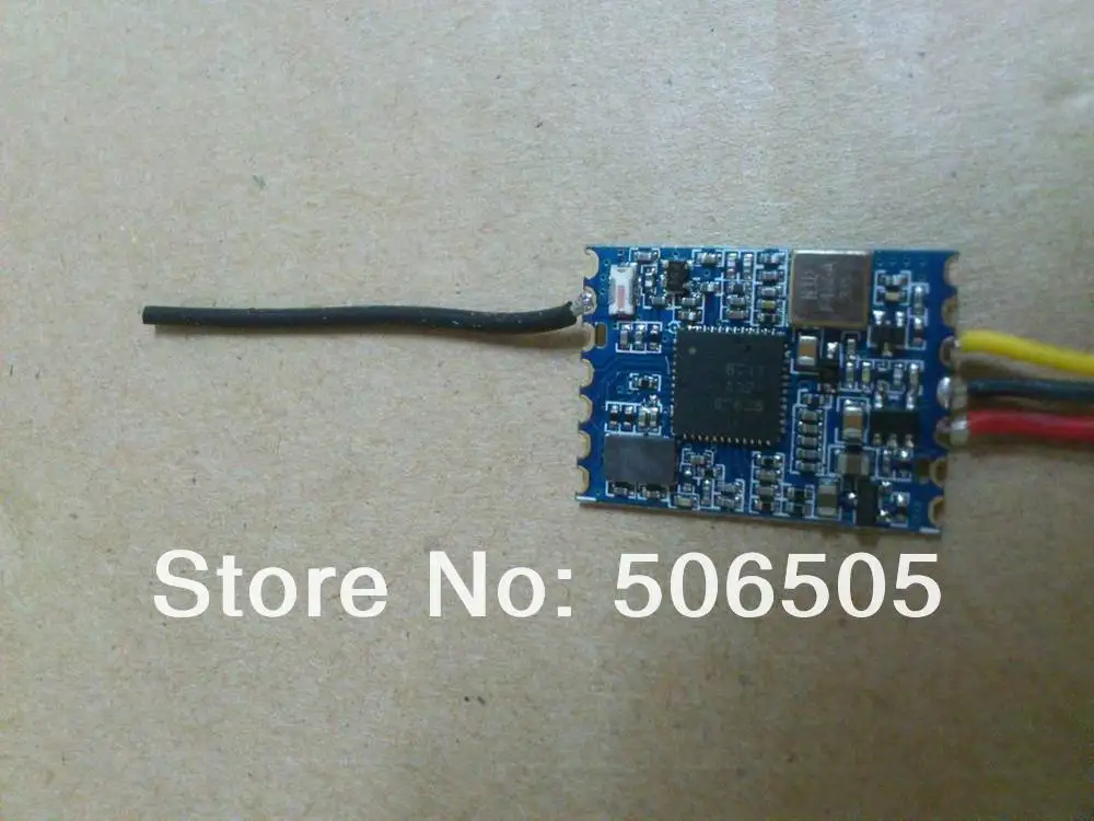 

8CH micro 2.4G video wireless receiver module Support put in the mainboard