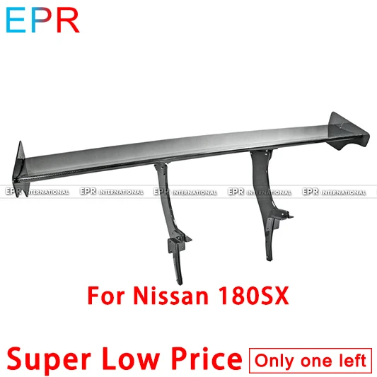 

For Nissan 180SX Carbon Fiber Type A GT Spoiler (Fitting on the trunk) Body Kit