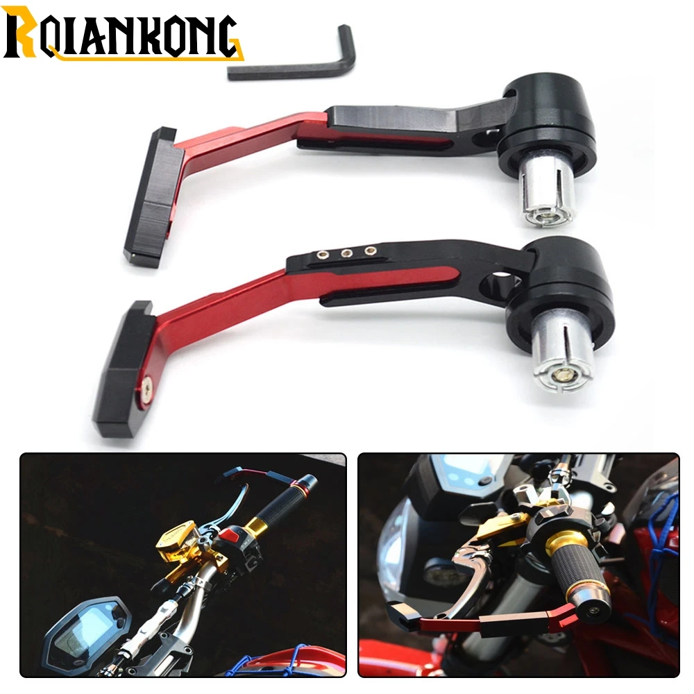 Universal 7/8"22mm Motorcycle Handlebar Clutch Brake Lever Protect