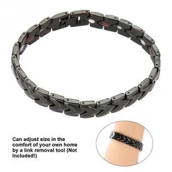 

Fashion Heart-shaped Healthy Magnetic Therapy Bracelet Pain Relief for Arthritis Skin Care