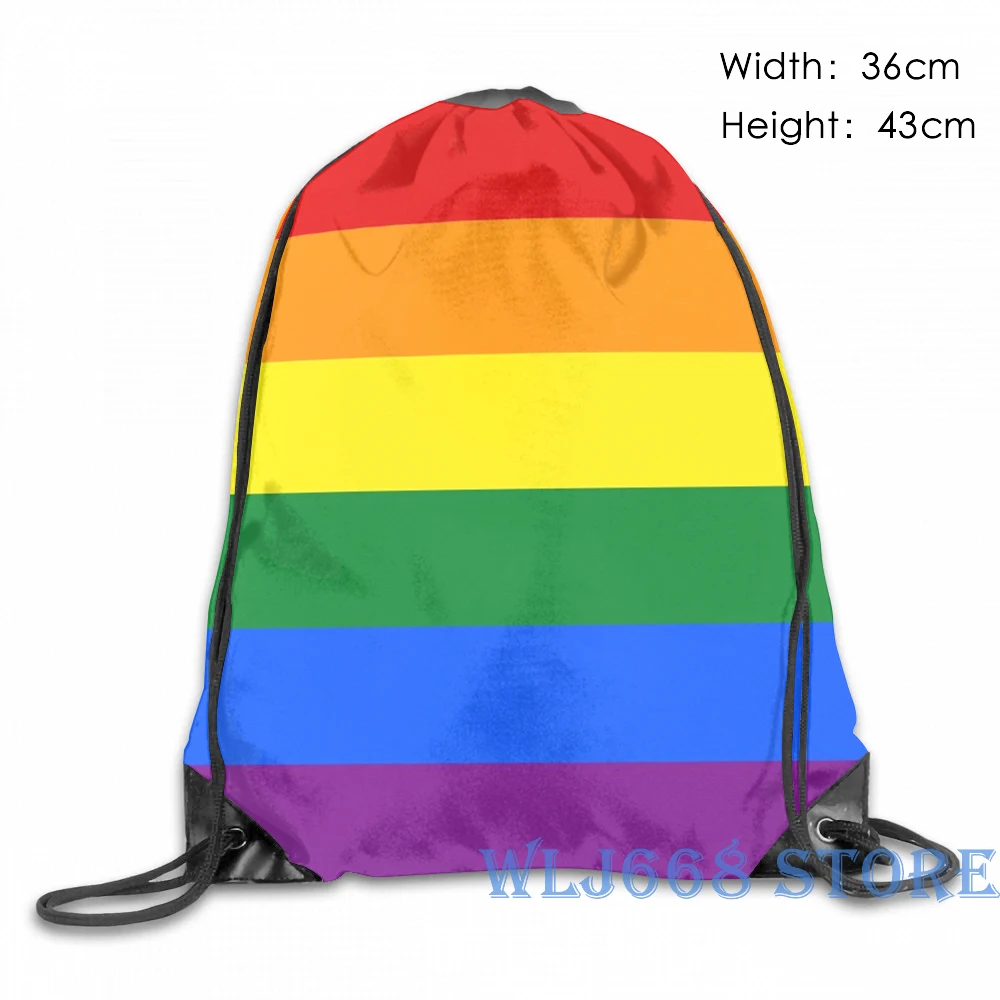Забавный графический принт сумки на плечо для женщин геи ЛГБТ флаг на одно плечо, рюкзак для путешествий для мужчин спортивная сумка