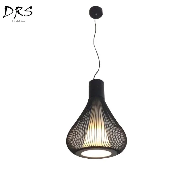 

Vintage Pendant Lights Birdcage Hanglamp Metal Led Hang Lamp for Kitchen Light Fixtures Industrial Decor Suspension Luminaire