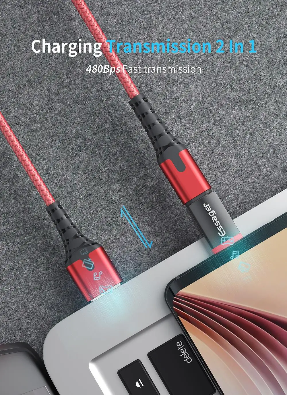 Essager USB адаптер Micro USB к type C OTG конвертер для Macbook samsung S9 S8 One plus 5 5t 6t huawei P20 Mate20 pro USB C OTG