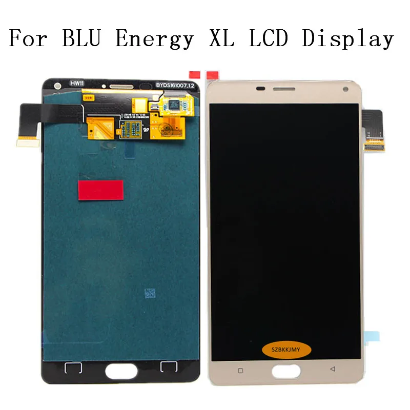 

New 100% test For BLU Energy XL LCD Display with Touch Screen Digitizer Assembly Repair Smartphone Replacement Parts