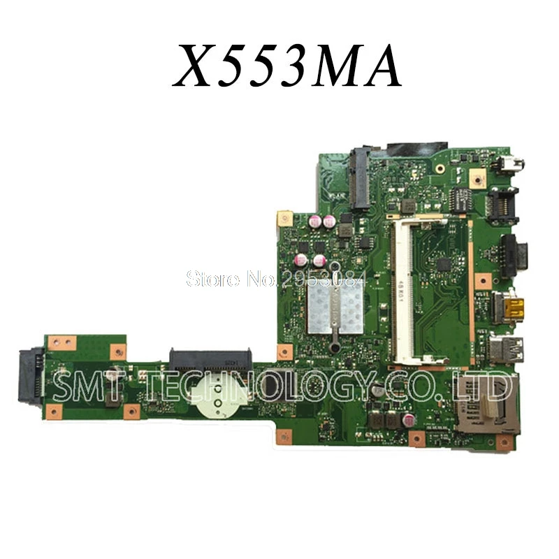 4 ядра N2930/N2940 X553MA материнская плата REV2.0 для ASUS A553M X503M F503M материнская плата для ноутбука X553MA материнская плата Тест ОК