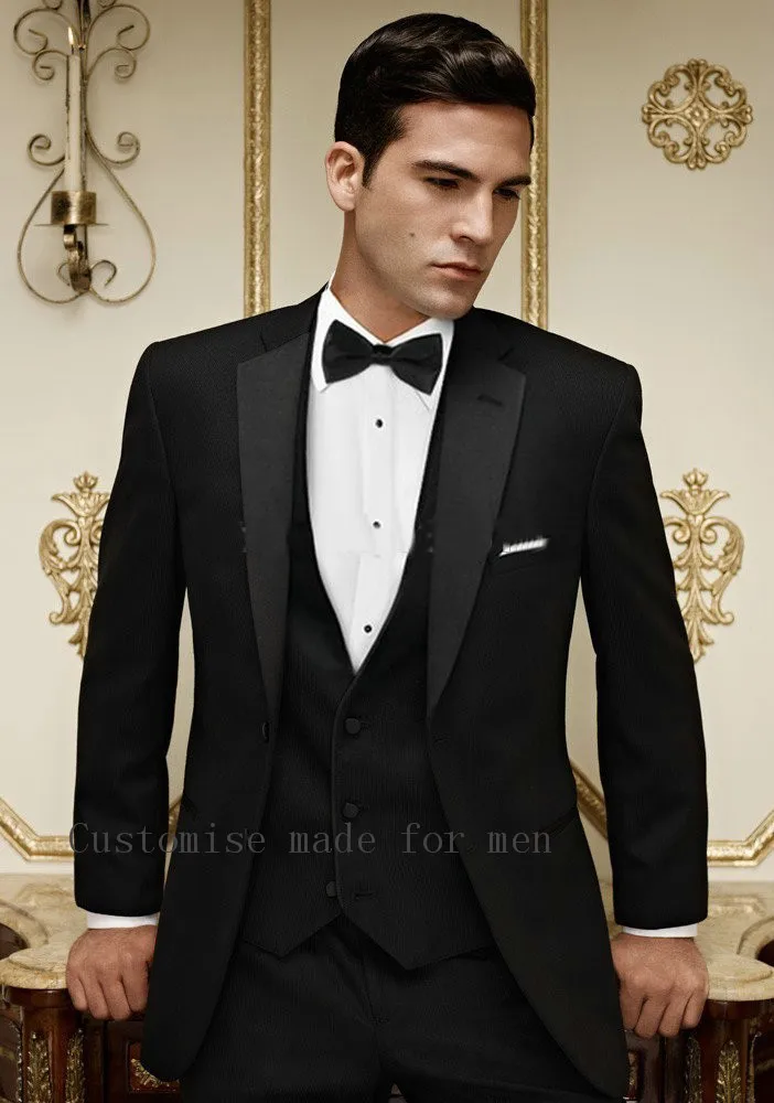 2017 Men Blazer Slim Fit Suits Two Buttons Men Wedding Party Suits For