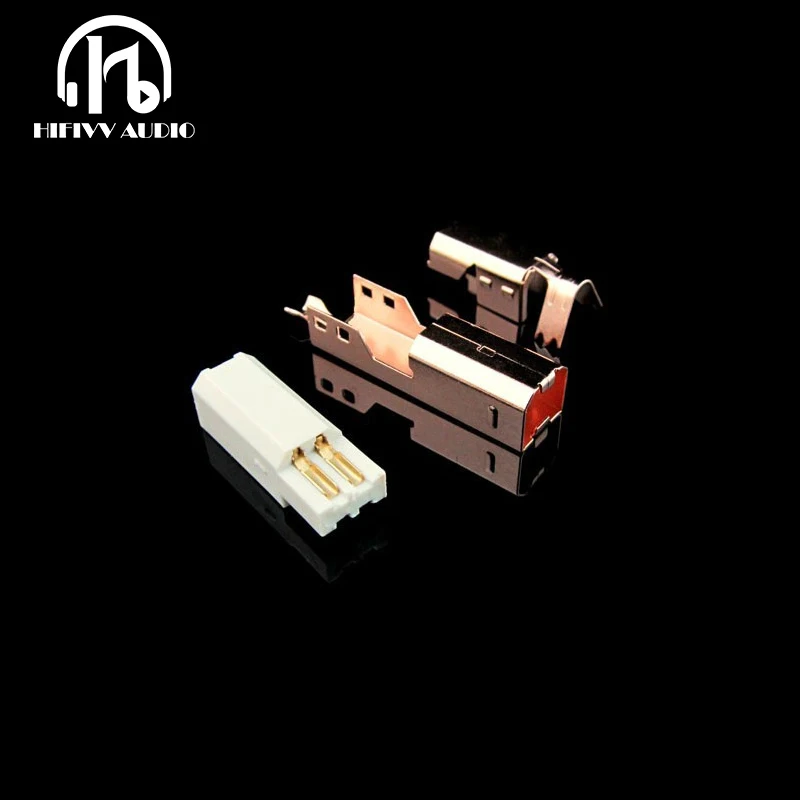 Hifivv audio USB B type Standard Port Female Solder USB cable Connector