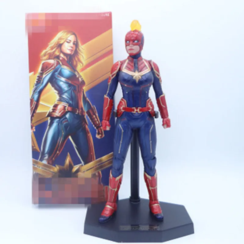 

Avengers Endgame Elite Force Captain Marvel PVC Action Figure Collectible Model Toy BOX 30CM