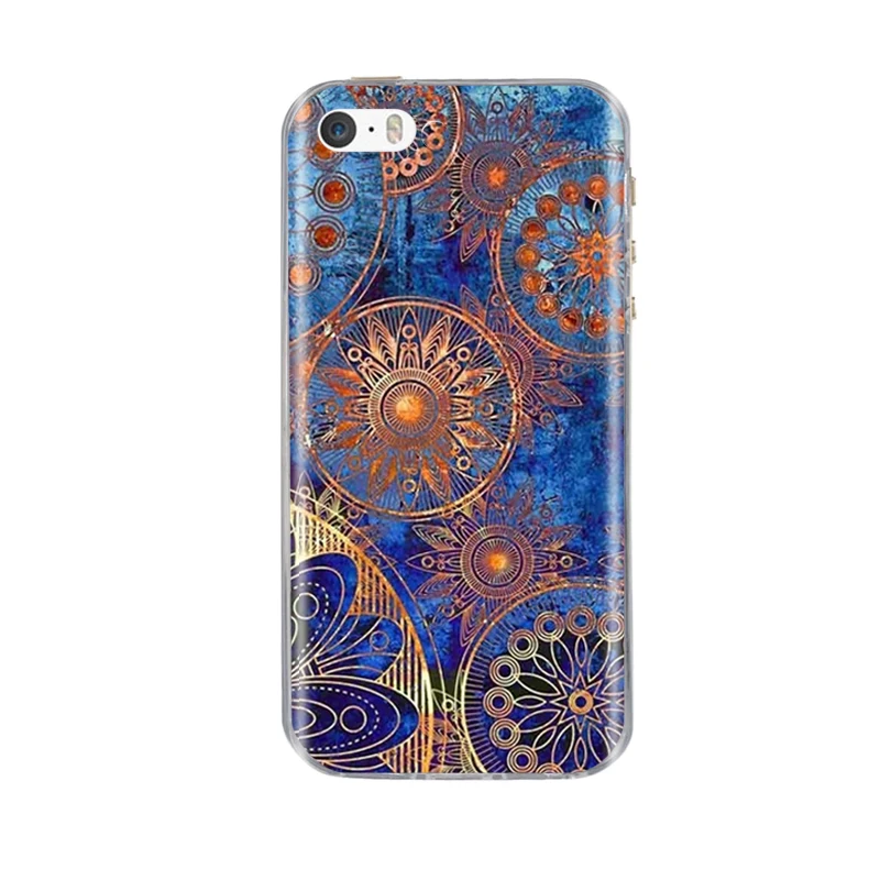 Для iPhone 5 6 7 8 чехол 3D Capa для 5S 6s силиконовый SE чехлы телефонов|Бамперы| |