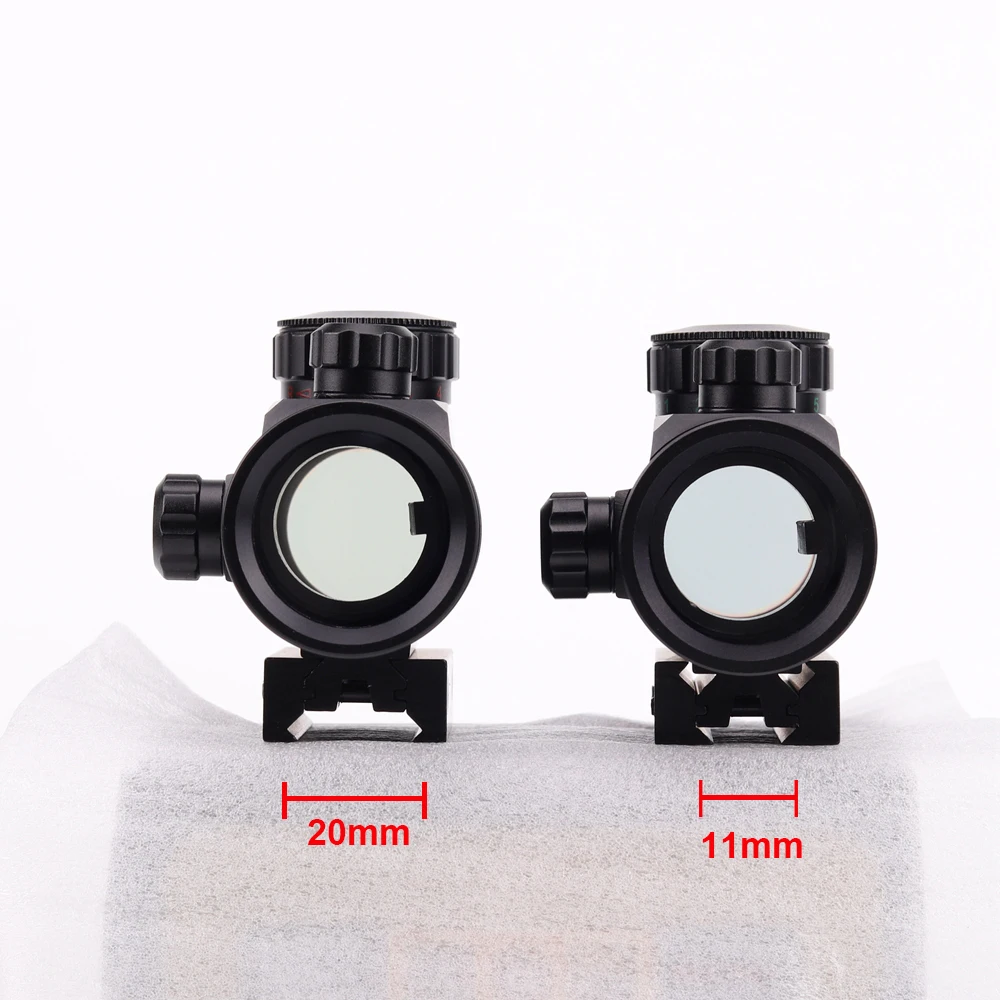 Riflescope vista 1x40 ponto vermelho com 11mm