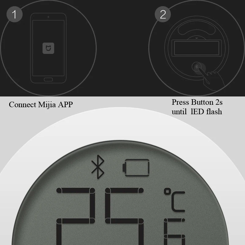 Xiao mi jia Bluetooth температура Смарт Hu mi dity сенсор ЖК-экран цифровой термометр измеритель влажности mi приложение