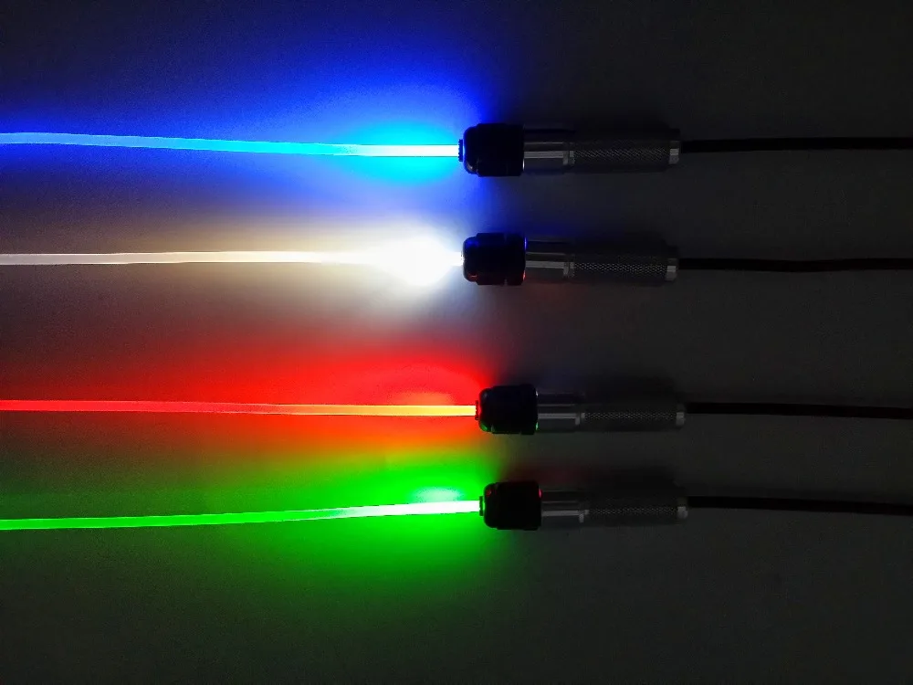 Mini 3W CREE LED light engine for optical fiber cable;DC12V input;single color