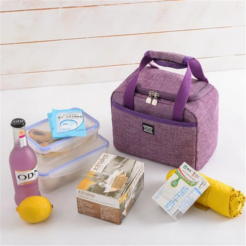 Thickened Cationic Lunch Box Bag Insulation Bags Oxford Cloth Lunch Bag Office Worker With Meal Pack Lunch Bags For Women