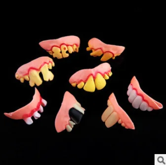 

Christmas Vampire Dentures Zombie Teeth Halloween Pranks Funny (false Teeth) Fool Trick or Treat Toys
