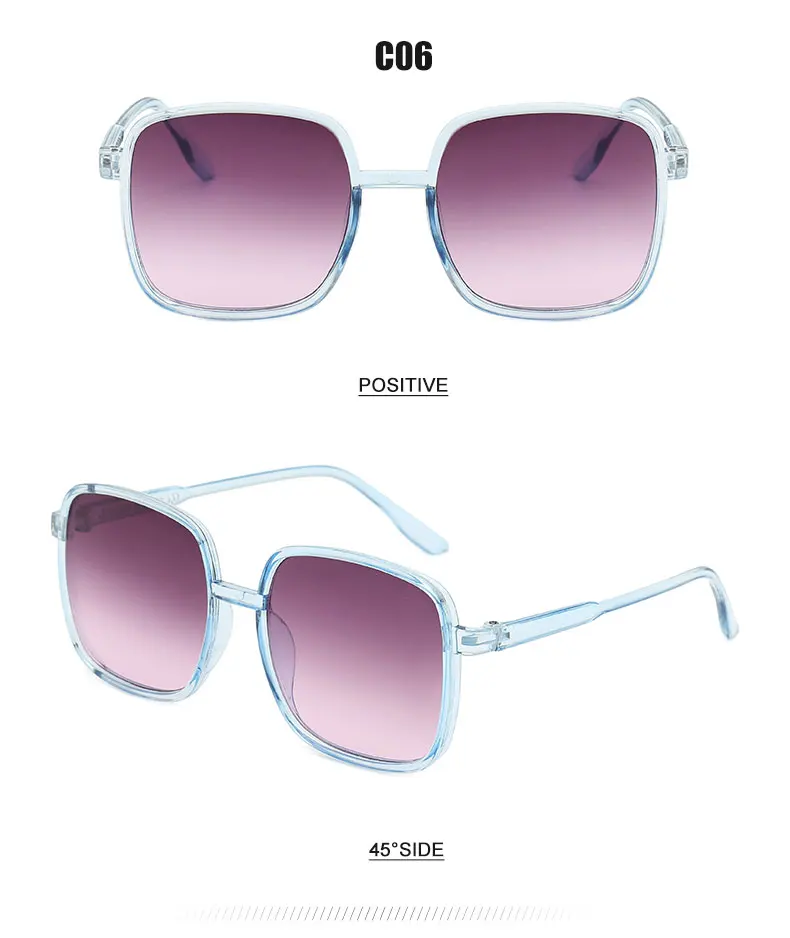Черные розовые прозрачные солнцезащитные очки в оправе винтажные готические брендовые дизайнерские модные солнцезащитные очки для женщин унисекс