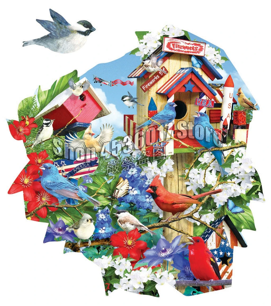 

5D DIY Diamond Embroidery Flowers Birdhouse Celebration Diamond Mosaic Full Drill Diamond Painting Kit Home Decor Gift Christmas