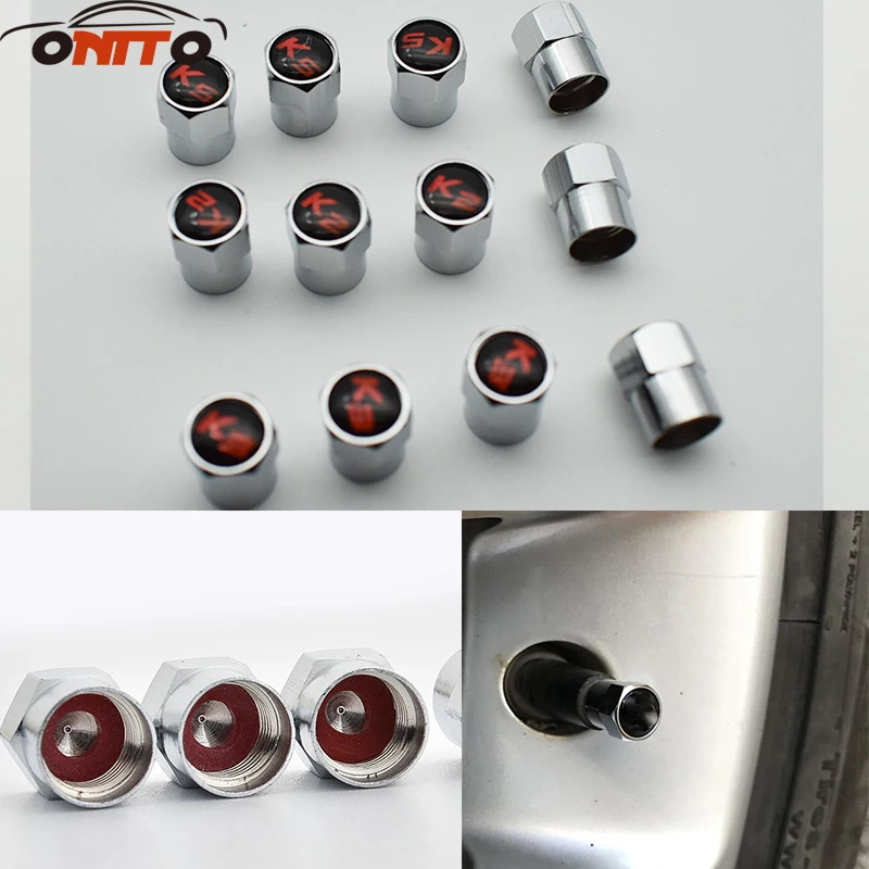 4pcs Hexagon Car Tyre Air Valve Caps Bicycle Tire Valve Cap Tire