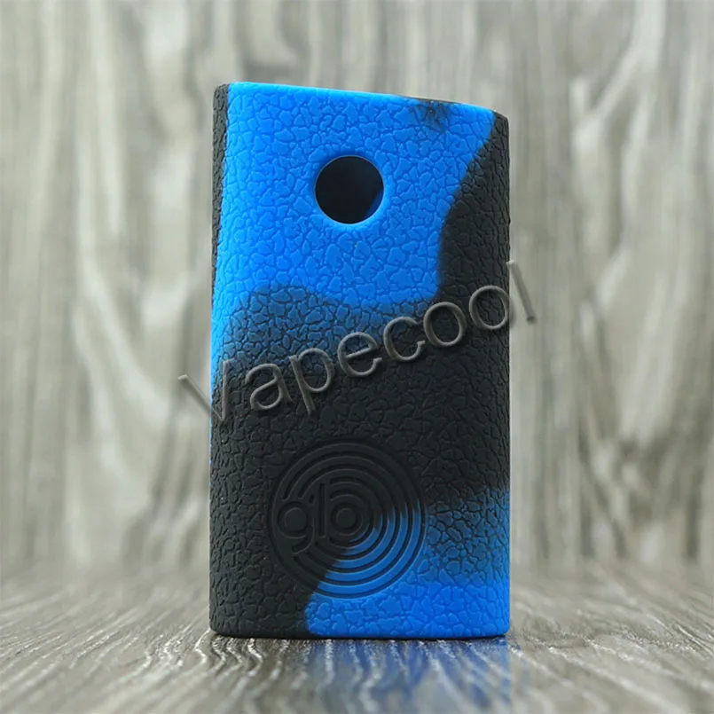 Vape GLO mod Japen, электронная сигарета, декоративный защитный резиновый силиконовый чехол, защитный чехол, наклейка - Color: Black blue