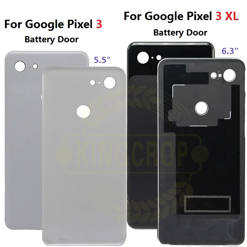 

Original For HTC Google Pixel 3 GLASS Back Battery Cover Case Housing For Google Pixel 3 XL Rear Door Housin
