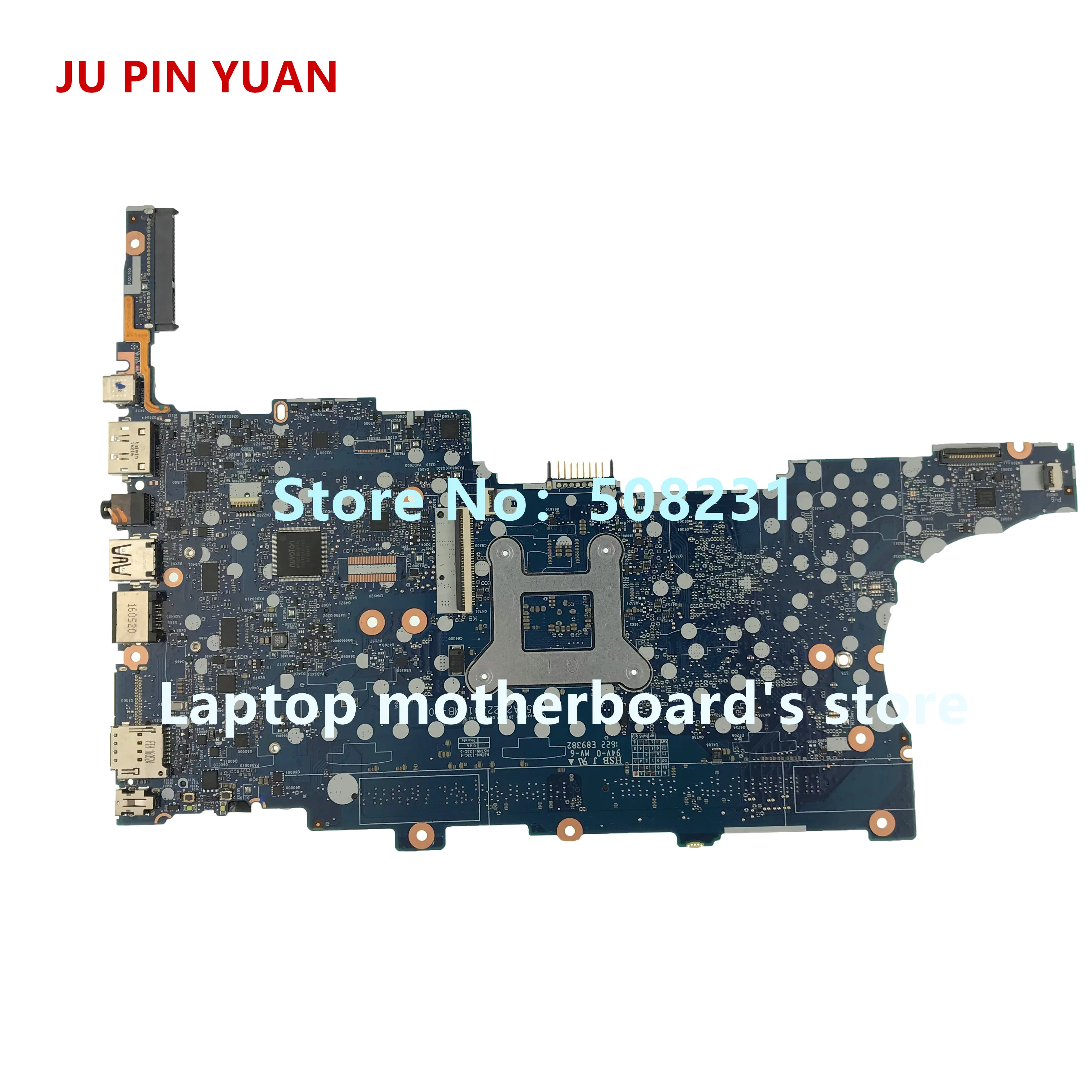 Ju pin yuan для ноутбука hp ProBook 430 G5 L01036-001 L01036-601 DA0X8BMB6F0 материнская плата для ноутбука I3-6006U полностью протестирована