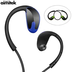 Aimitek R8 спортивные Bluetooth гарнитуры Беспроводной стерео наушники устойчивое Шейным Наушники с микрофоном для смартфонов