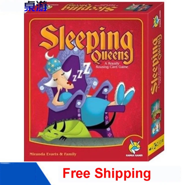 sleeping queens queen children s educational toy card game board