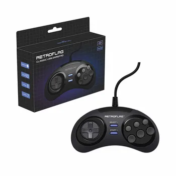 

Retroflag Classic USB Game Controller SUPERPi Wired Joystick Gamepad For SUPERPi Case-M/NESPi Case/Raspberry Pi Switch PC