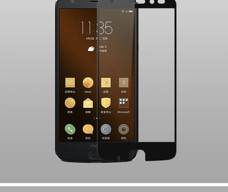 3D закаленное стекло для Motorola Moto Z2 Force полное покрытие 9H защитная пленка Взрывозащищенная Защита экрана для Moto Z2 Force