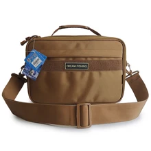 Мечта круглая рыбацкая сумка 33*13*23 см портативный открытый Рыболовная катушка блесна сумка для переноски ремень водостойкая сумка для хранения рыболовные сумки