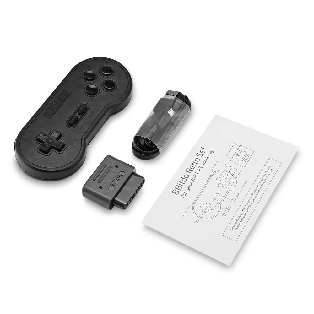 8bitdo Беспроводной Bluetooth SN30 ретро набор для nintendo SNES SF-C