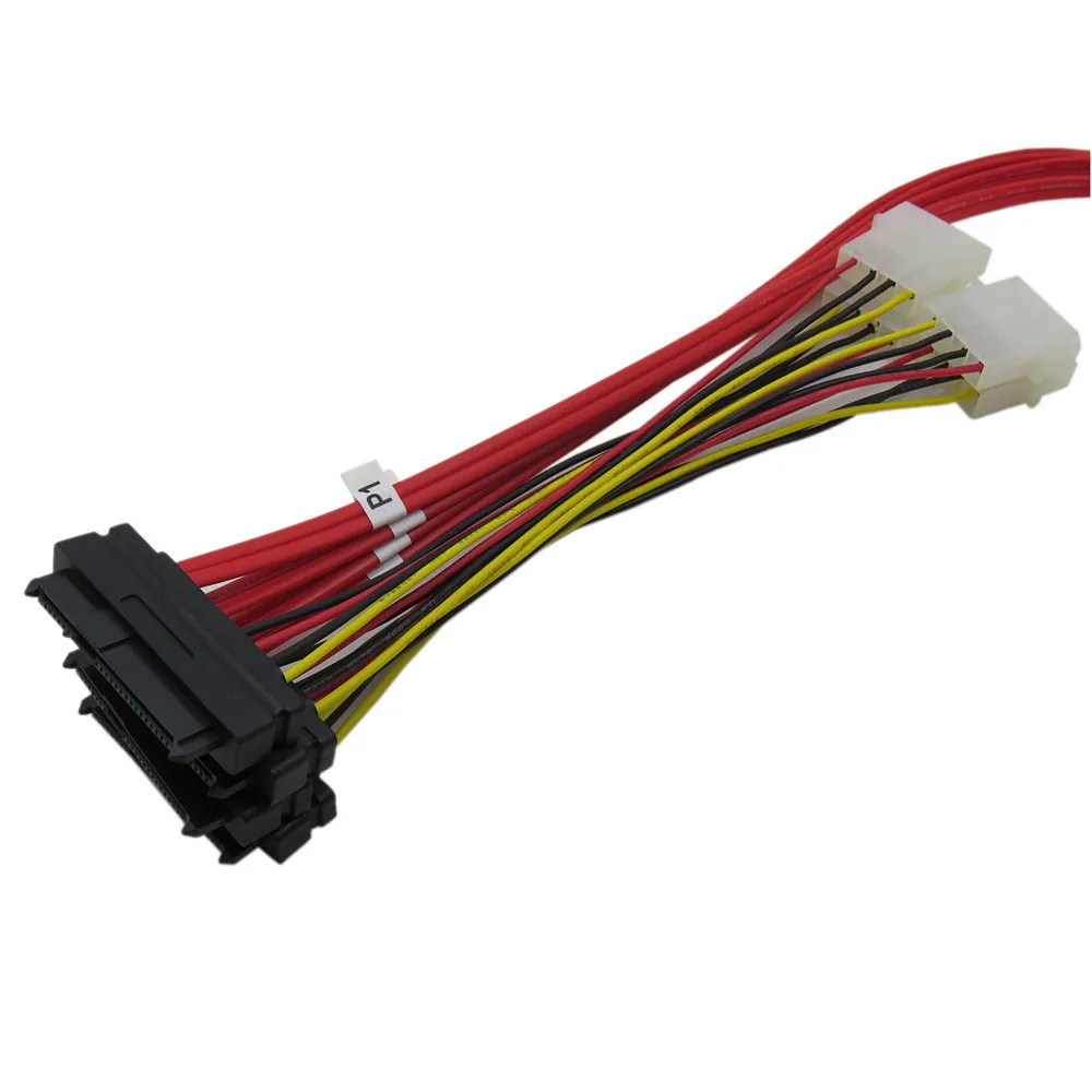 Mini SAS 4i SFF 8087 36P до 4 29Pin Sff 8482 красный кабель 100 см|cable mini usb|mini heatercable zipper |