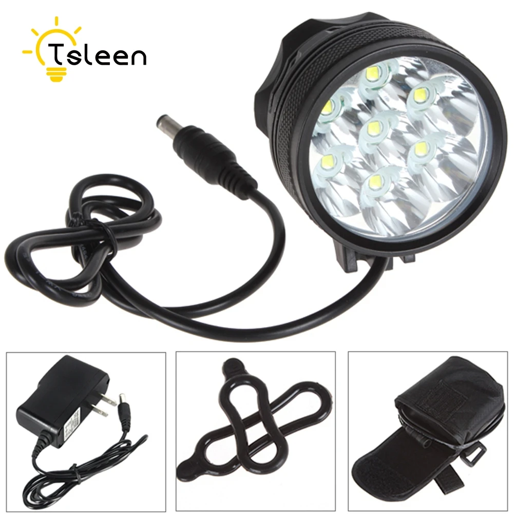 

Cheap NEW 7*XM-L T6 LED Bicycle Light Outdoor Cycling Racing Rechargeable Head Torch 49% off bike light front