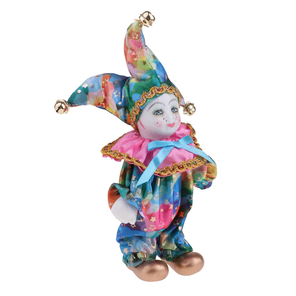 16cm Pretty Italian Porcelain Triangel Doll in Costume Home Display Decoration #4 Children Christmas Gift